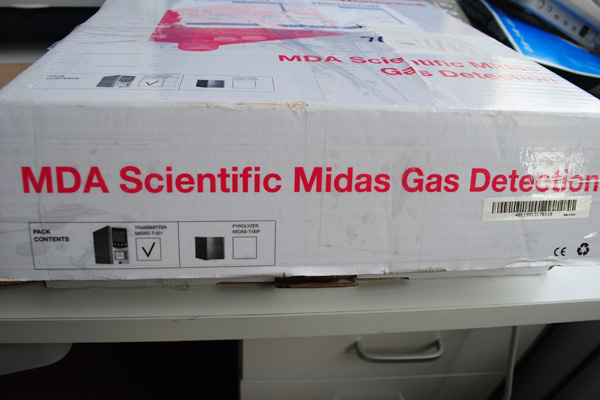 MDA Scientific Midas包装盒